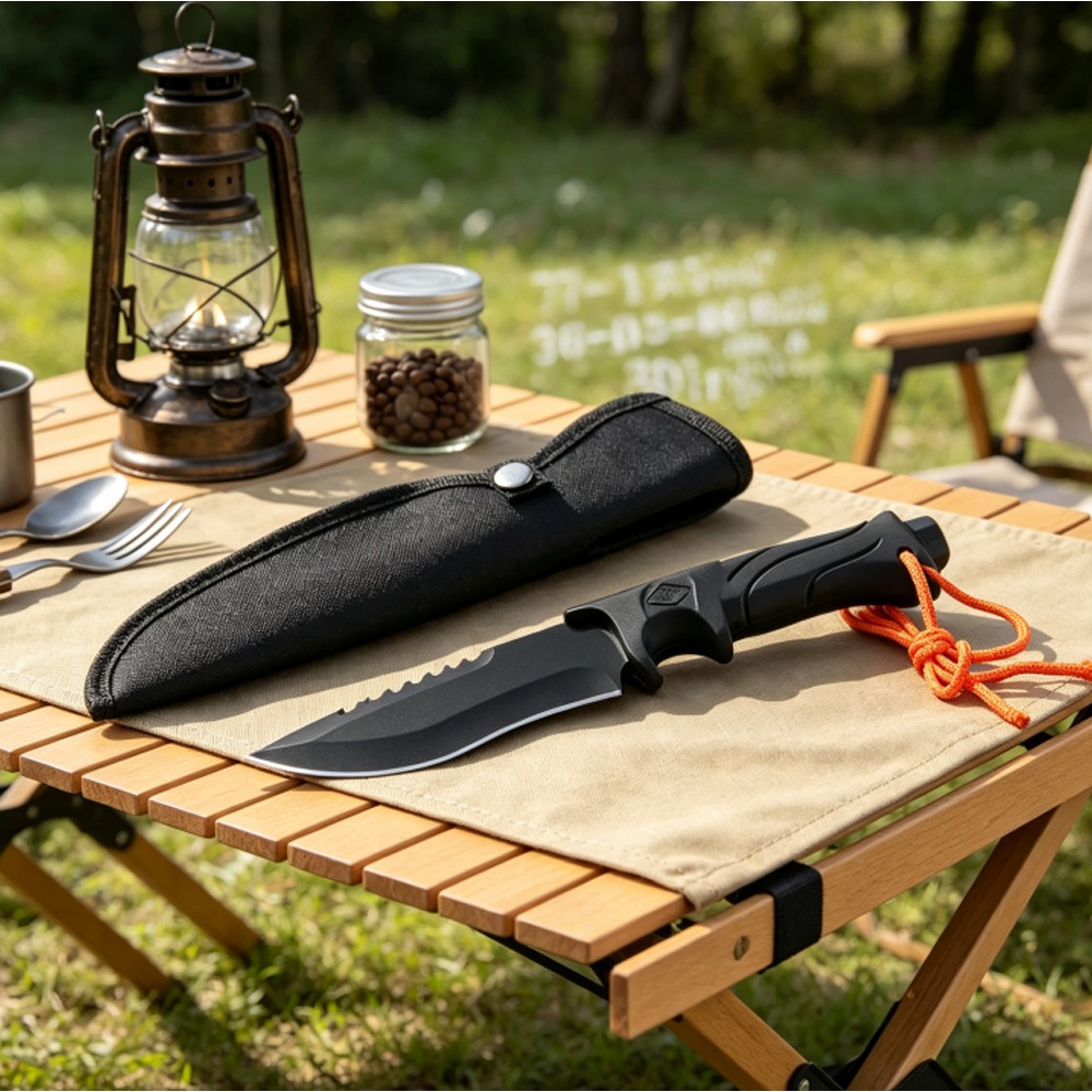 Edc Carry Fixed Blade Knife - Cuchillo EDC Multiusos para Supervivencia y