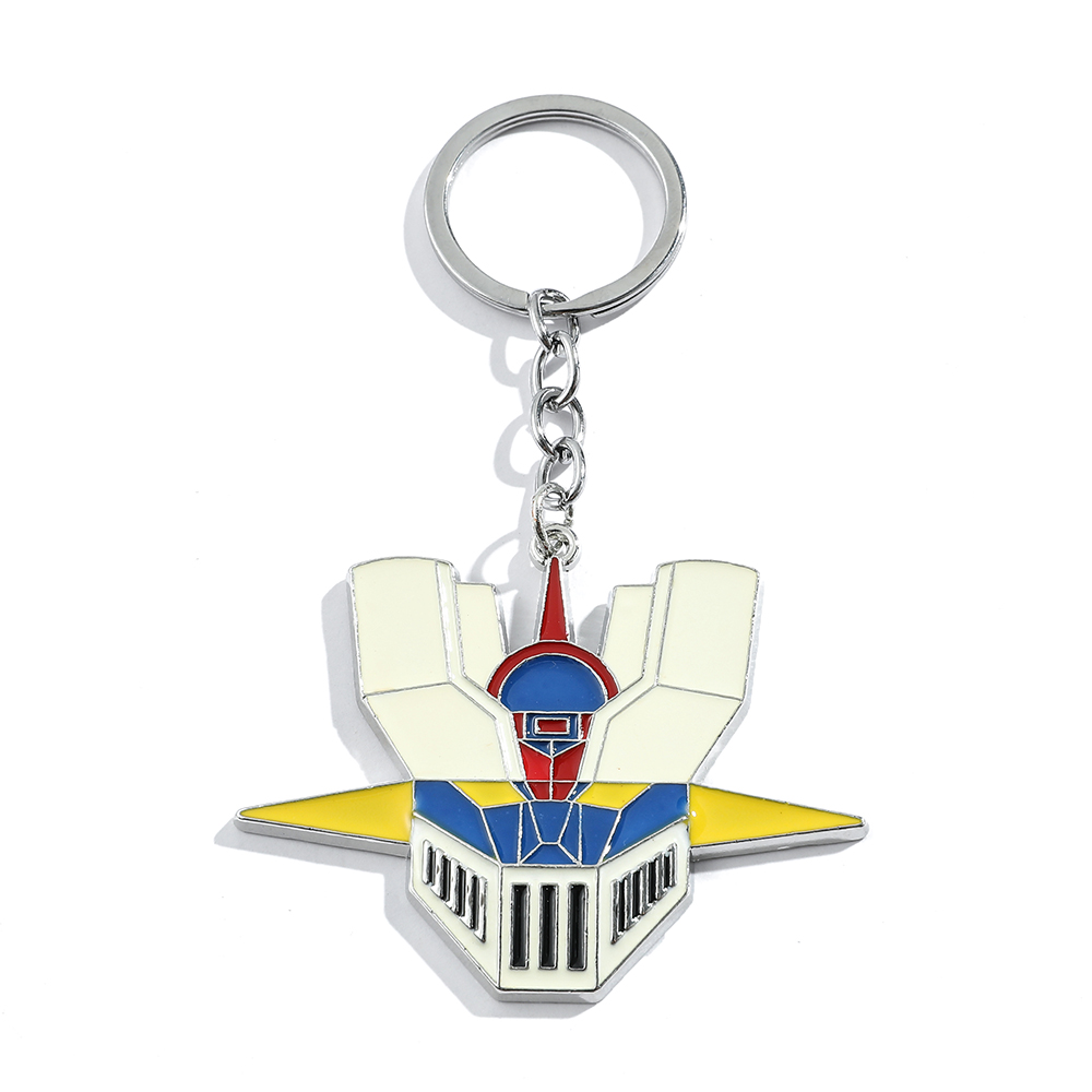 Carabiner Keychain - Llavero con Logotipo de Robot Guerrero