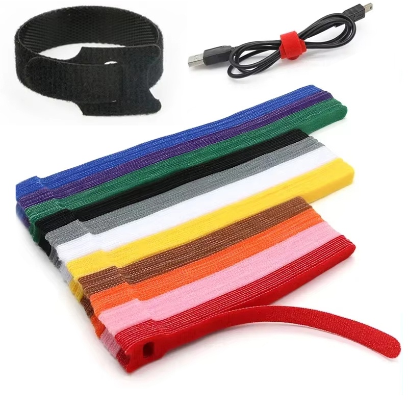 Gear Tie Reusable - 10-50 Unidades de Bridas de Cable