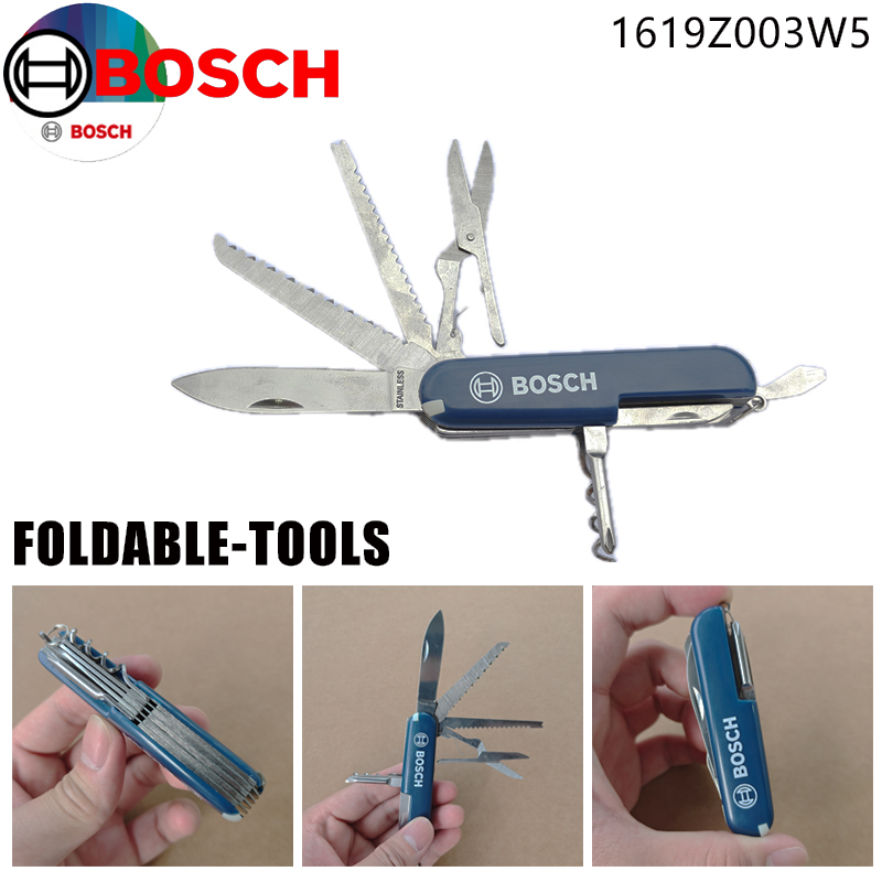 Edc Carry All - Navaja Multiusos Plegable Bosch, de Acero