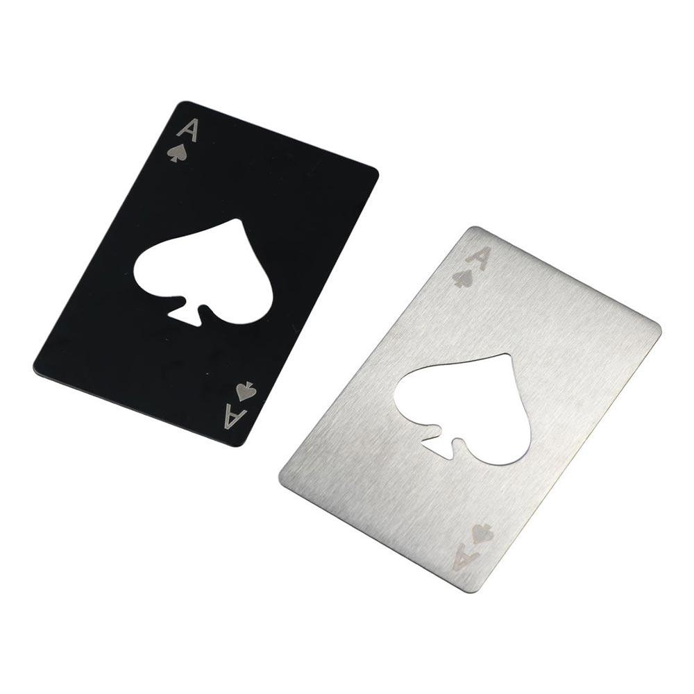 Multitool Credit Card - Abridor de botellas de acero inoxidable,