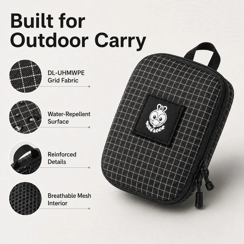 Edc Carry Pocket Pouch - Bolsa Organizadora de Tela EDC, Resistente