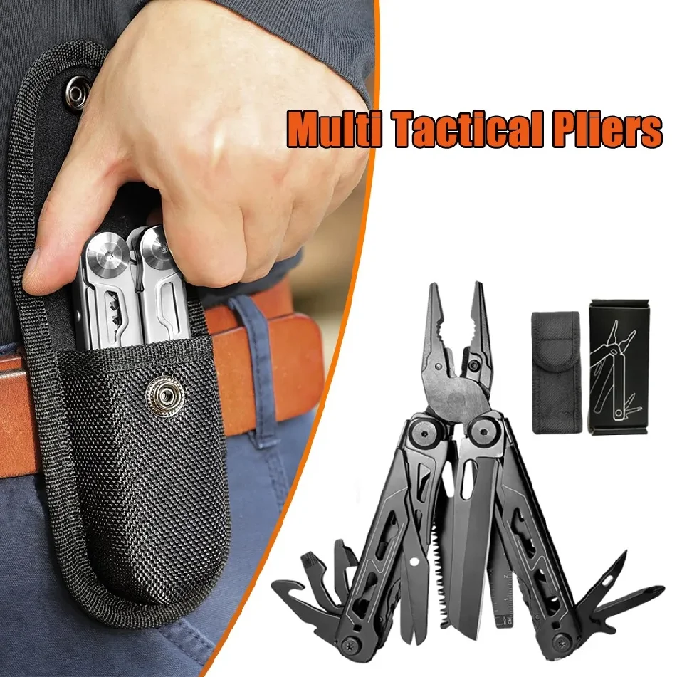 Edc Carry Pliers - Alicates Plegables para Exteriores, Herramienta Multiusos