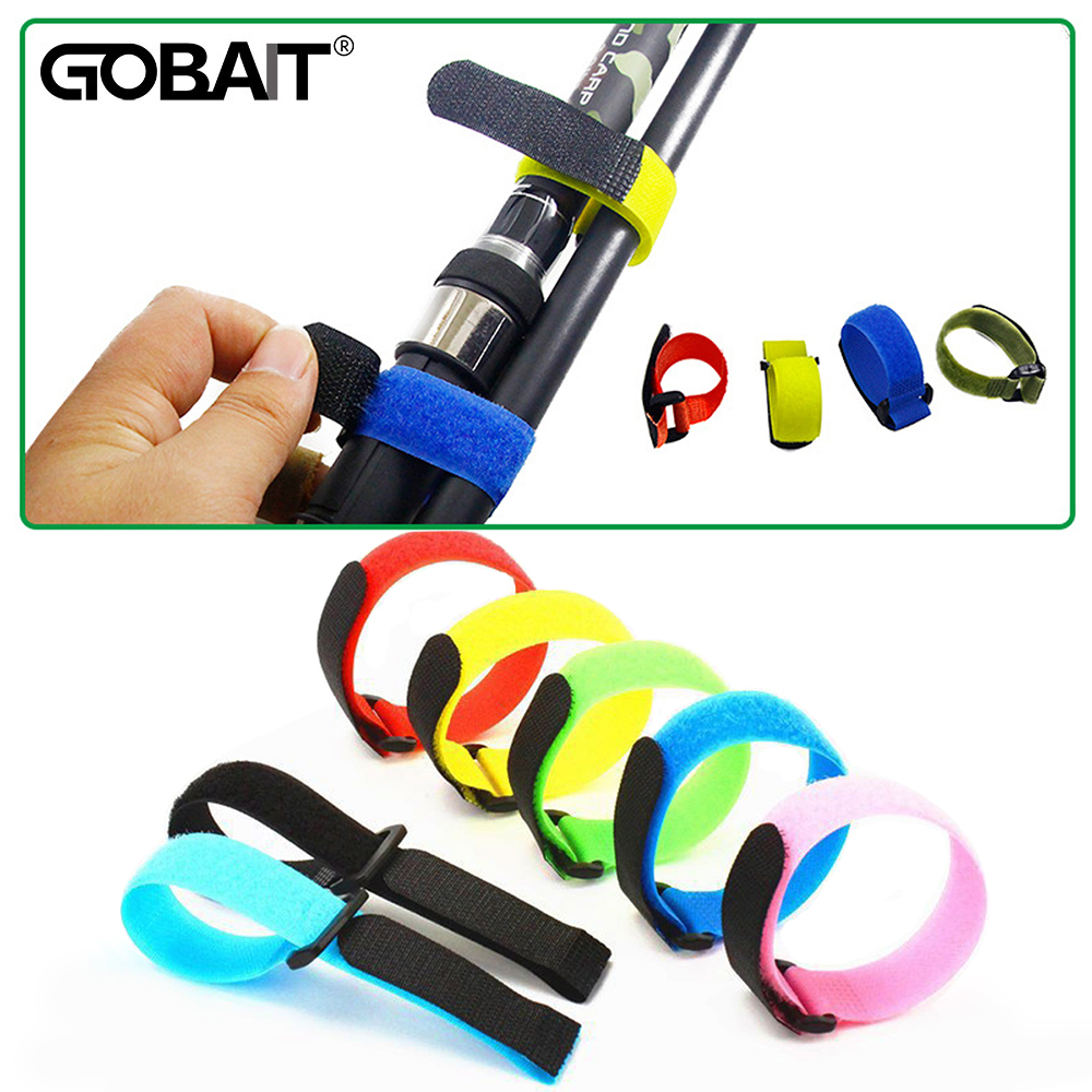 Gear Tie Reusable - Correa de cordón ajustable para caña