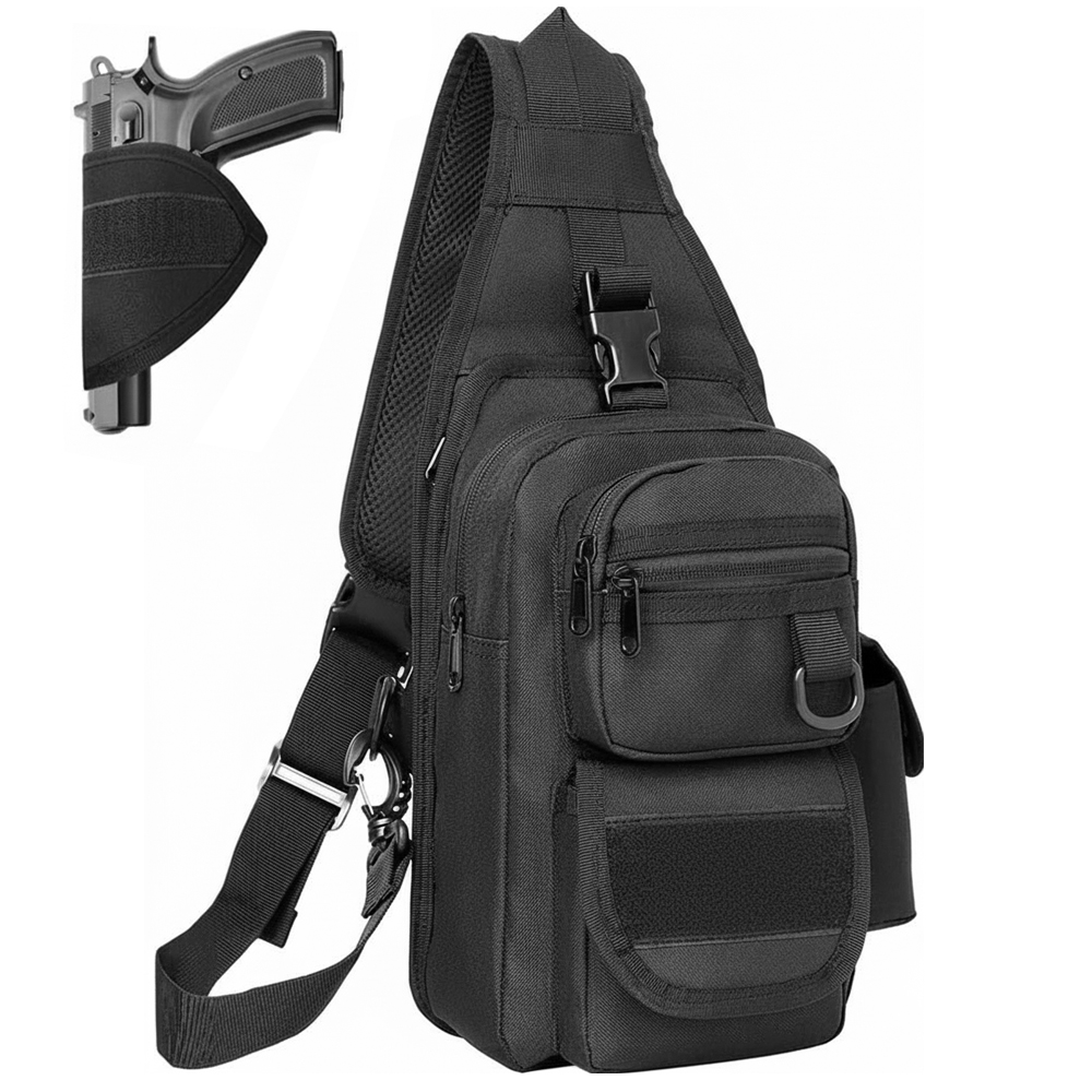 Edc Concealed Carry Backpack - Bolsa táctica para pistola de transporte