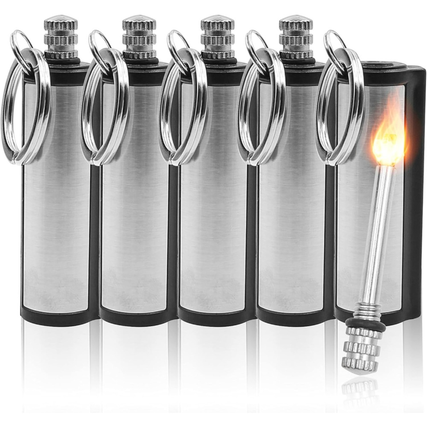 Ferro Rod Striker - Paquete de 1-5 set de pedernal