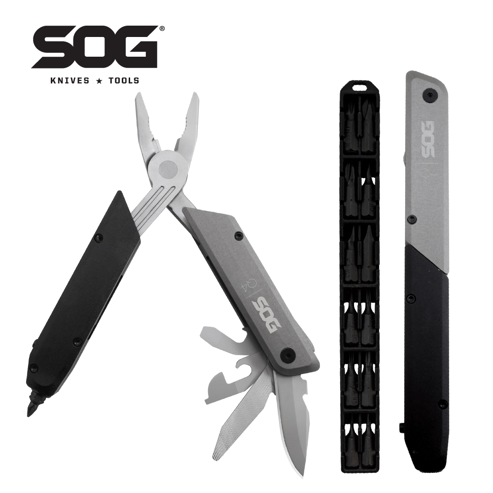 Edc Carry Pliers - SOG BATON Q4 Kit multiherramienta EDC