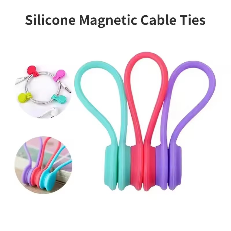 Ataduras Magnéticas de Silicon - Gear Tie Reusable reseña y precio