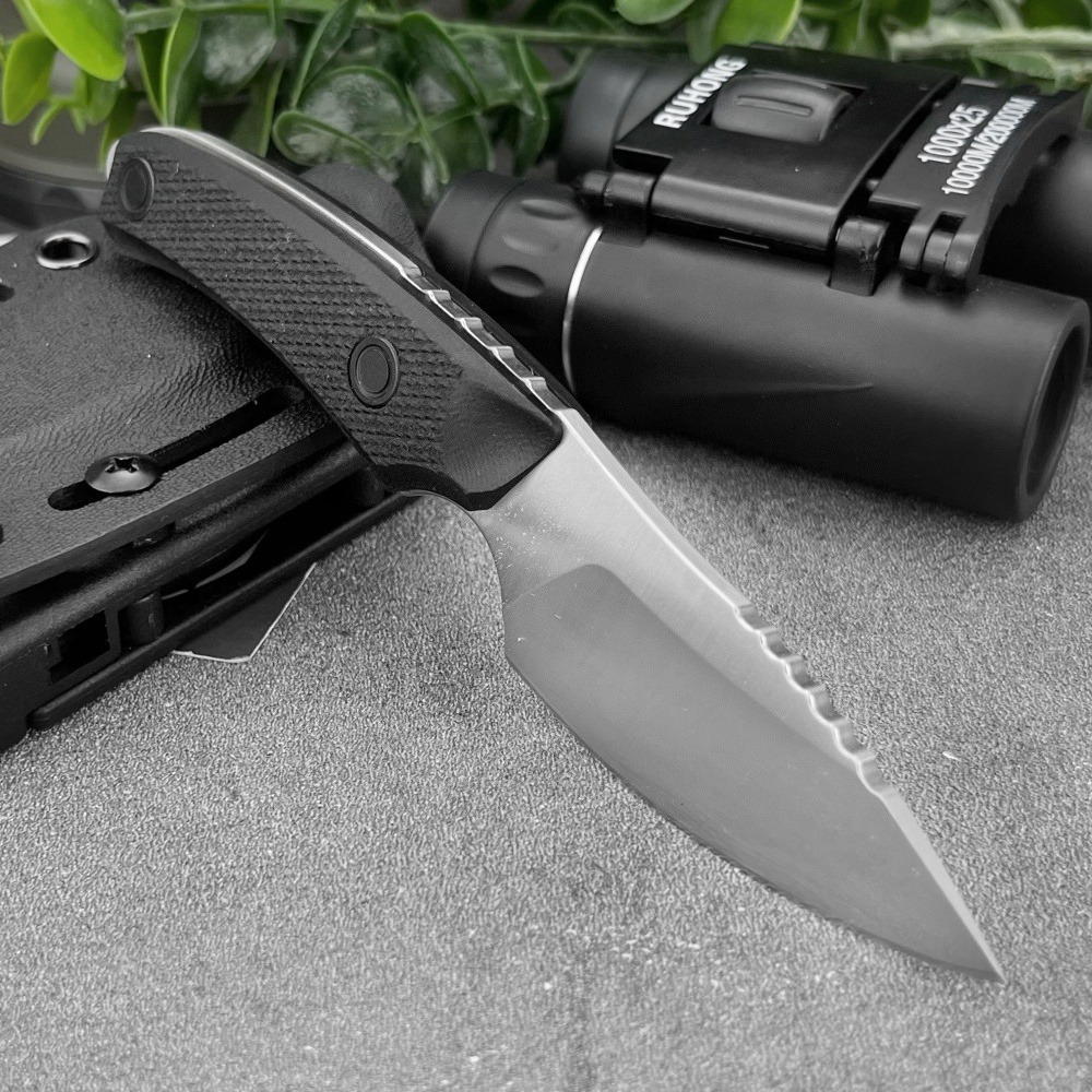 Cuchillo Compacto de Hoja Fija - Edc Carry Fixed Blade Knife reseña y precio