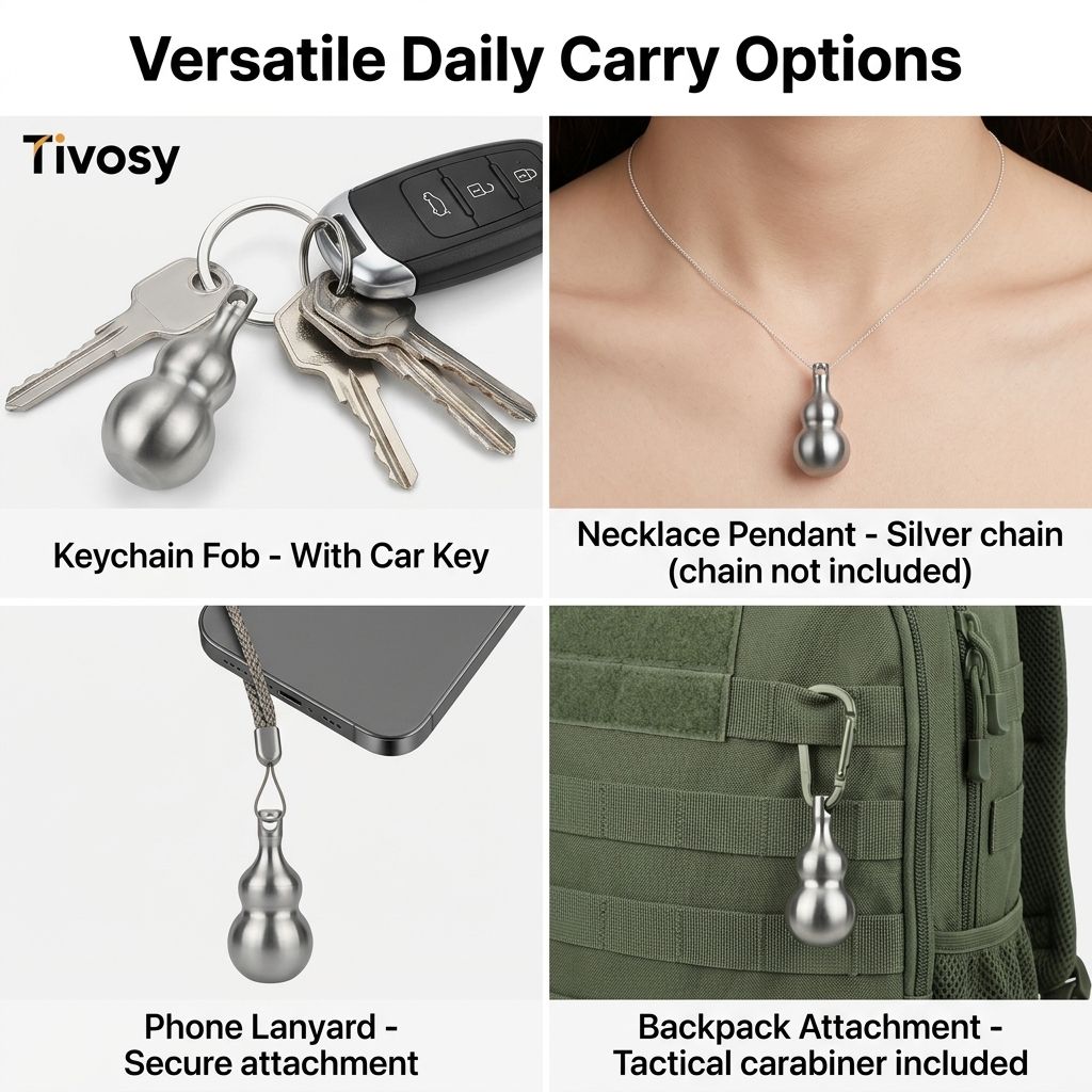 Tivosy Porta Pastillas de Tita - Pill Fob Capsule reseña y precio