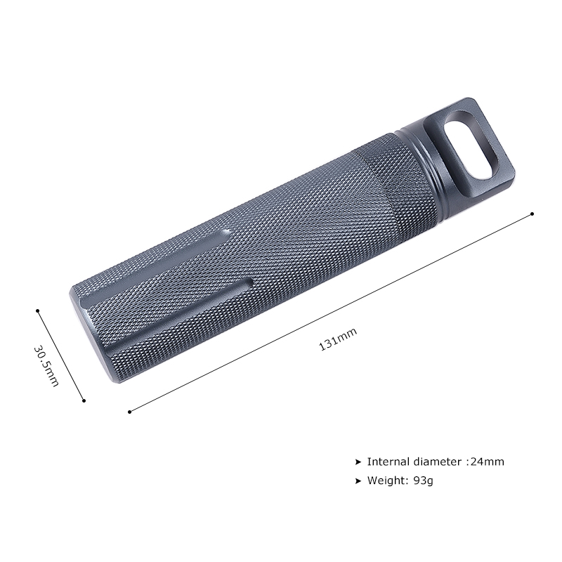 Caja impermeable para pastilla - Pill Fob Capsule reseña y precio
