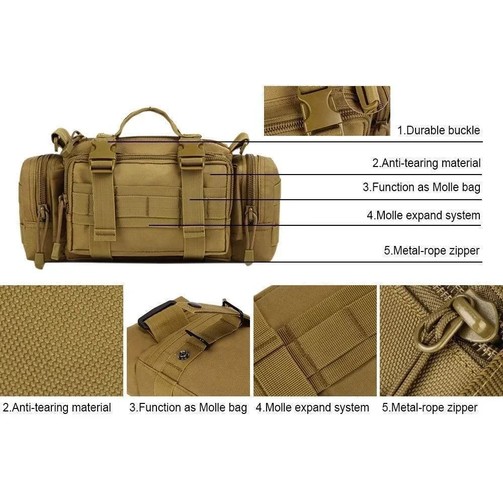 Riñonera de lona Molle, riñone - Edc Carry Bag For Men reseña y precio
