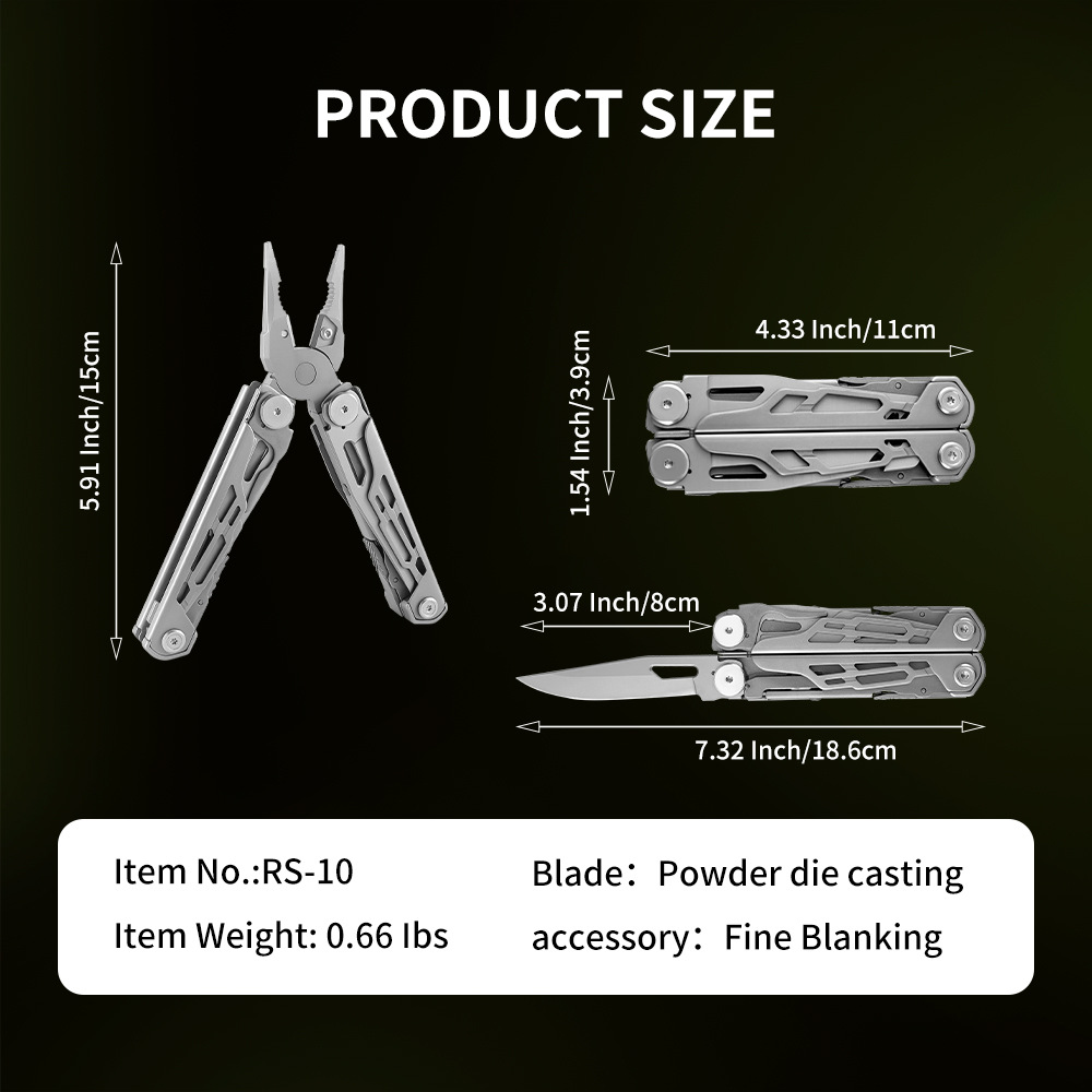 Alicates multiherramienta 19 e - Edc Carry Pliers reseña y precio
