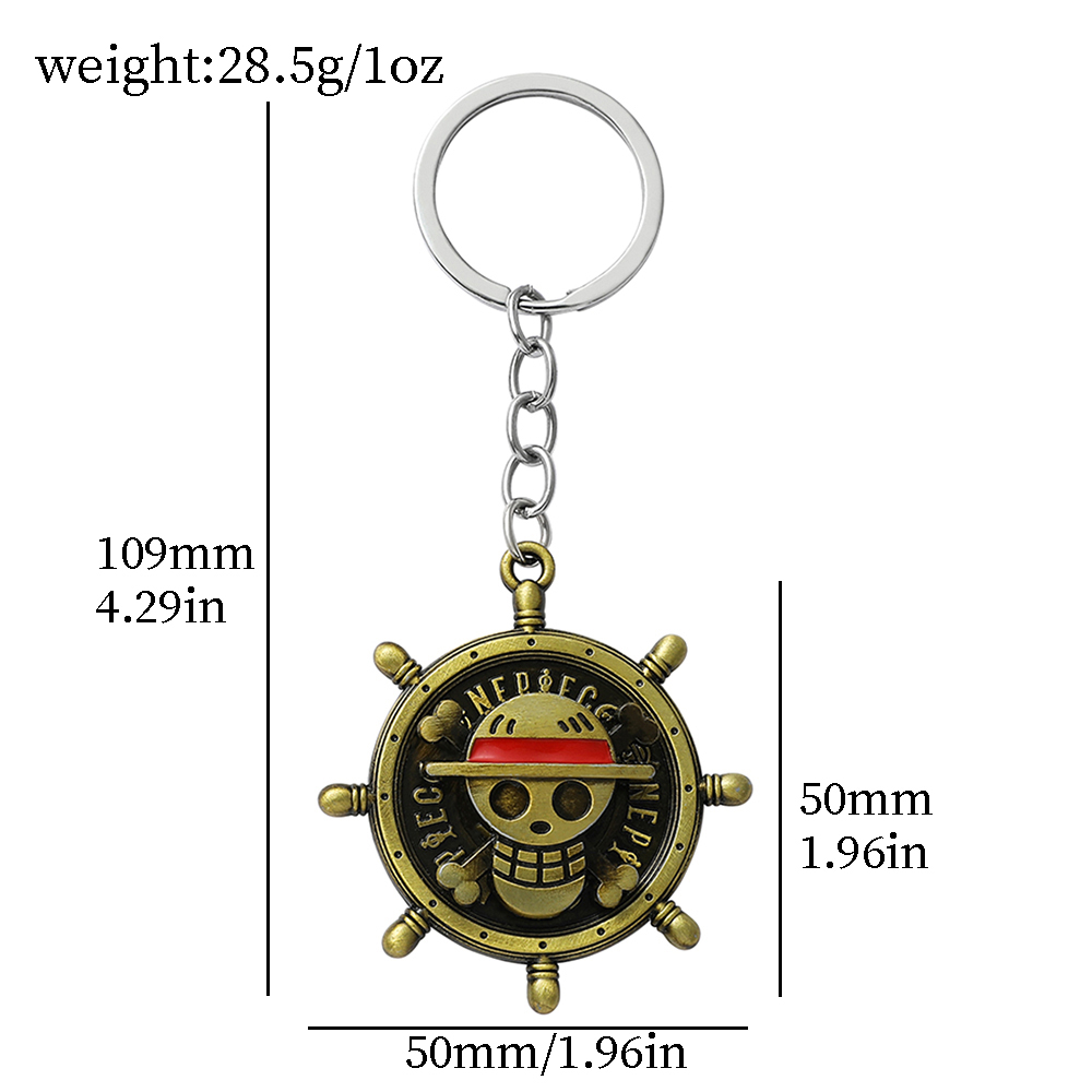 Llavero de Anime One Piece, Co - Carabiner Keychain reseña y precio