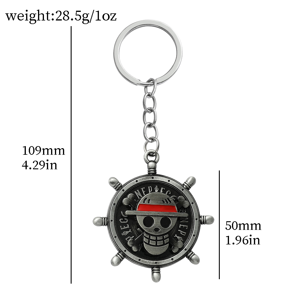 Llavero de Anime One Piece, Co - Carabiner Keychain reseña y precio