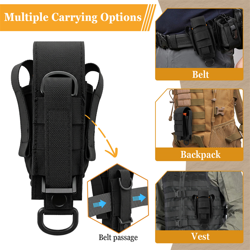Bolsa Táctica para Linterna, B - Edc Carry Pocket Pouch reseña y precio