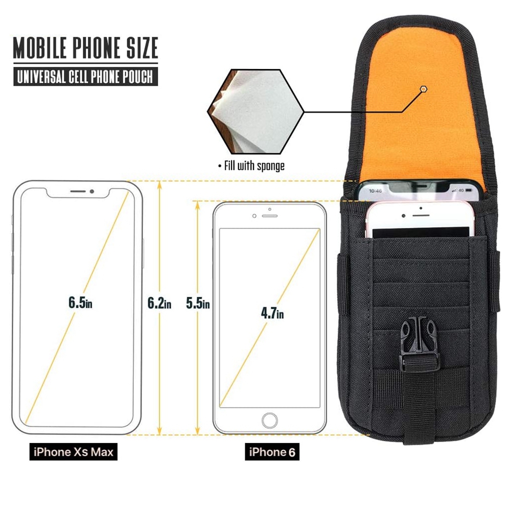 Funda Táctica para Teléfono Mo - Edc Carry Items reseña y precio