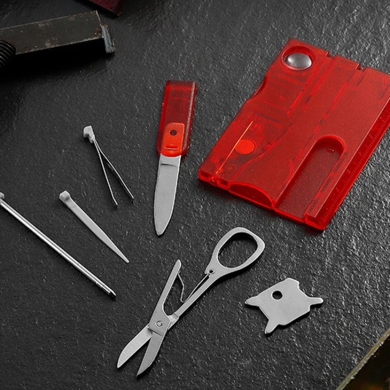 Herramienta múltiple de bolsil - Multitool Credit Card reseña y precio