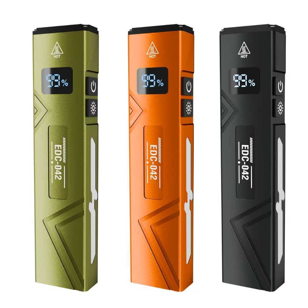 Linterna EDC recargable con lu - Edc Carry Pen reseña y precio