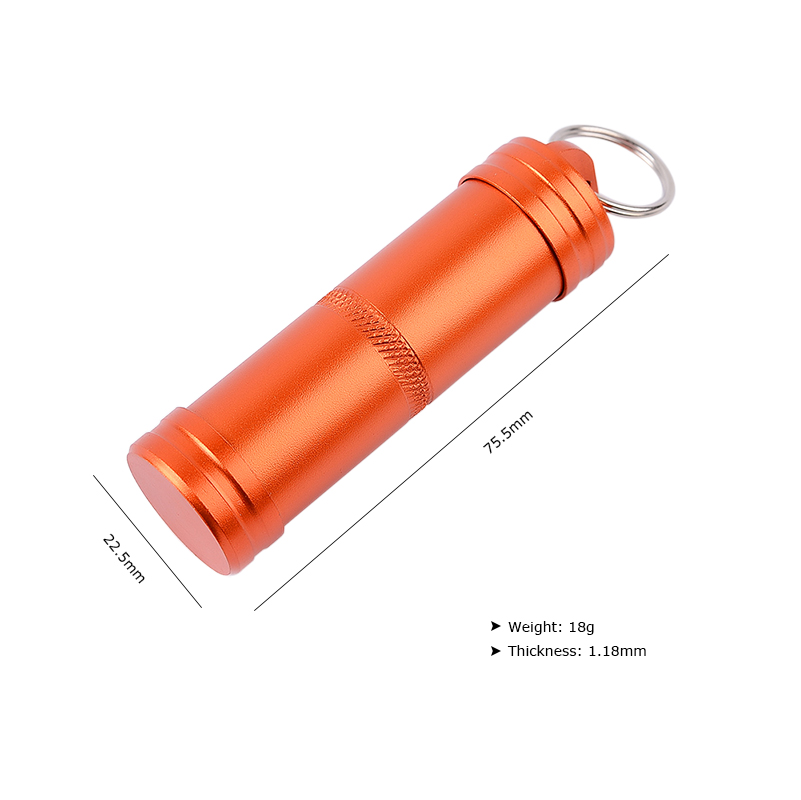 Contenedor de almacenamiento h - Pill Fob Capsule reseña y precio