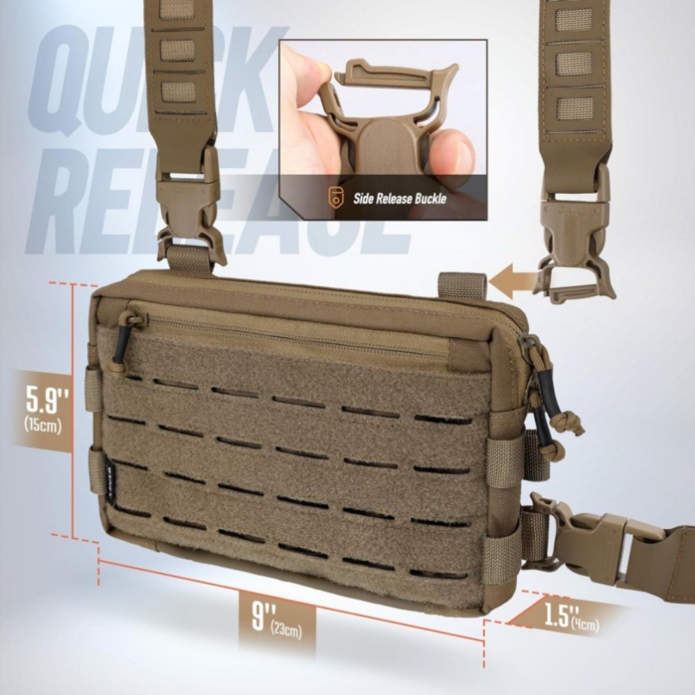 Bolso de Pecho para Hombre de  - Edc Carry Items reseña y precio