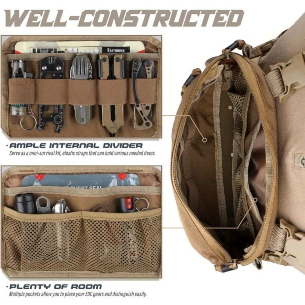 Bolso de Pecho para Hombre de  - Edc Carry Items reseña y precio