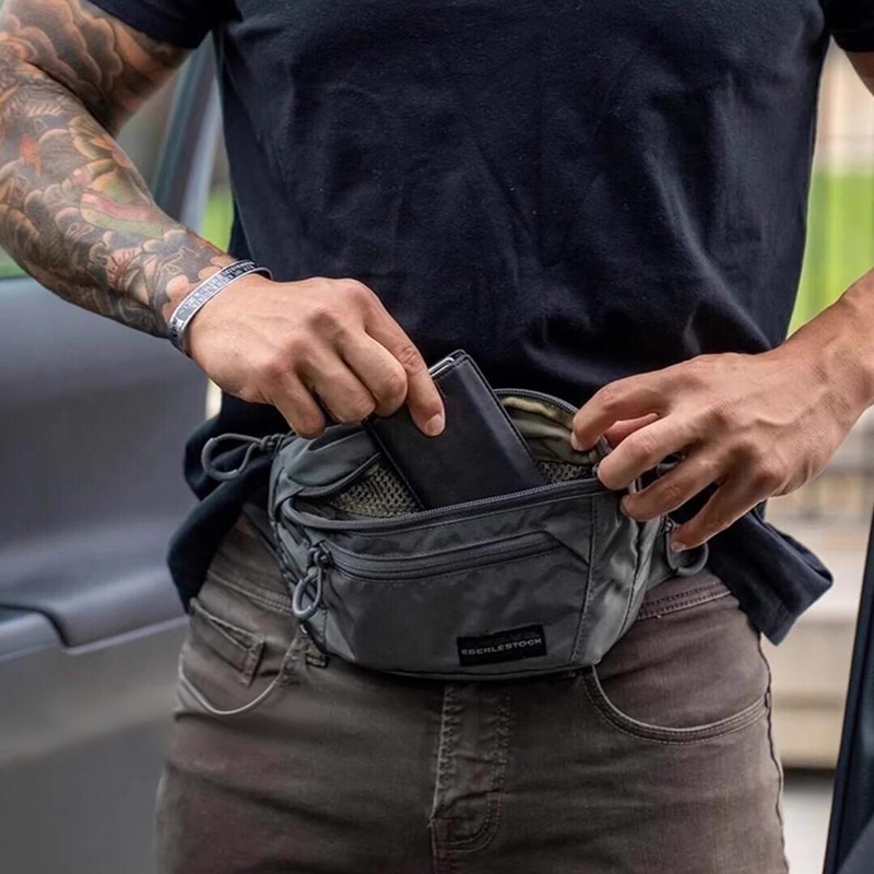 Riñonera para hombre con corre - Edc Carry Bag For Men reseña y precio