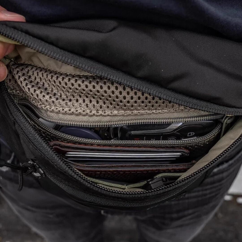 Riñonera para hombre con corre - Edc Carry Bag For Men reseña y precio
