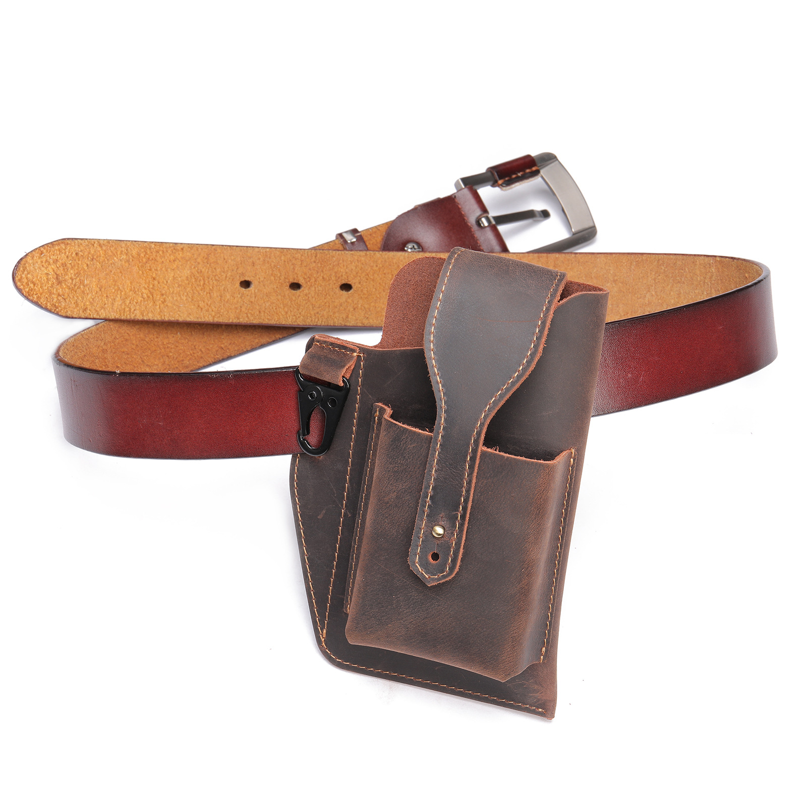 Funda de Teléfono de Cuero Cra - Edc Carry Bag For Men reseña y precio
