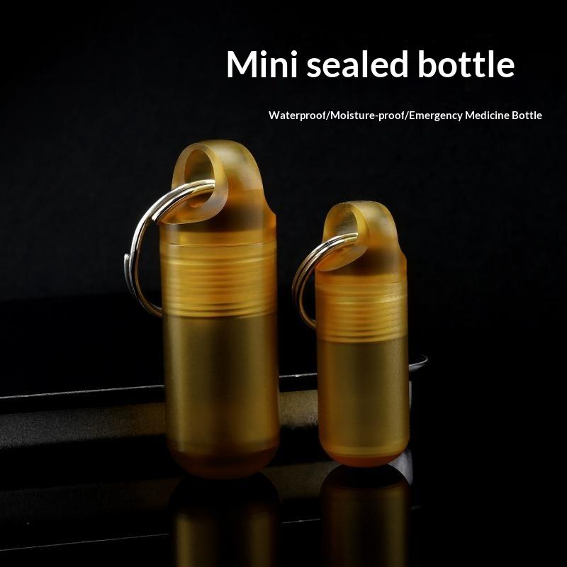 Pequeña botella para pastillas - Edc Daily Carry reseña y precio