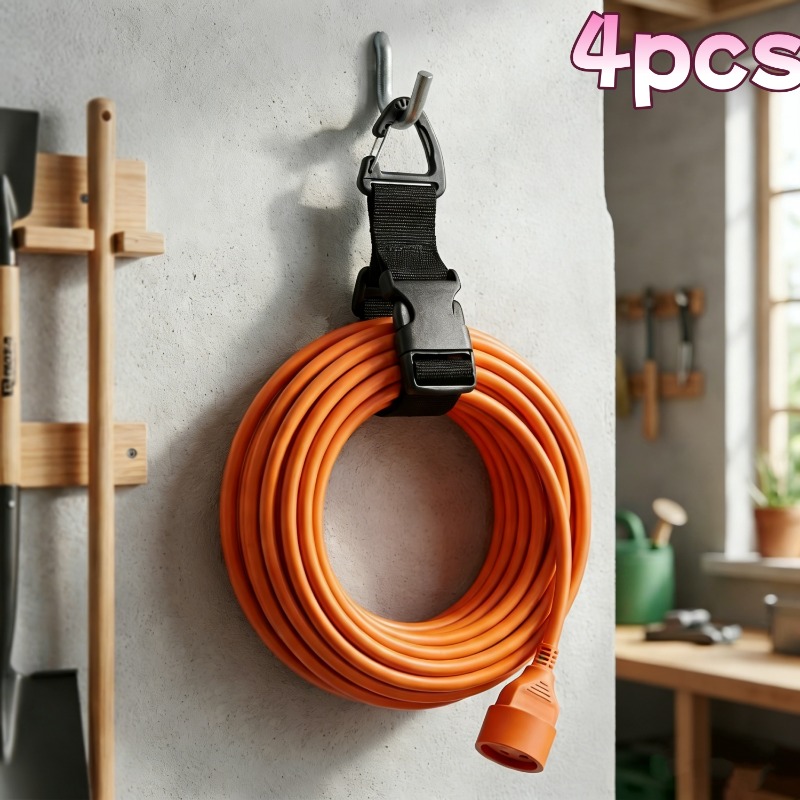 4 Correas Ajustables para Mang - Gear Tie Reusable reseña y precio
