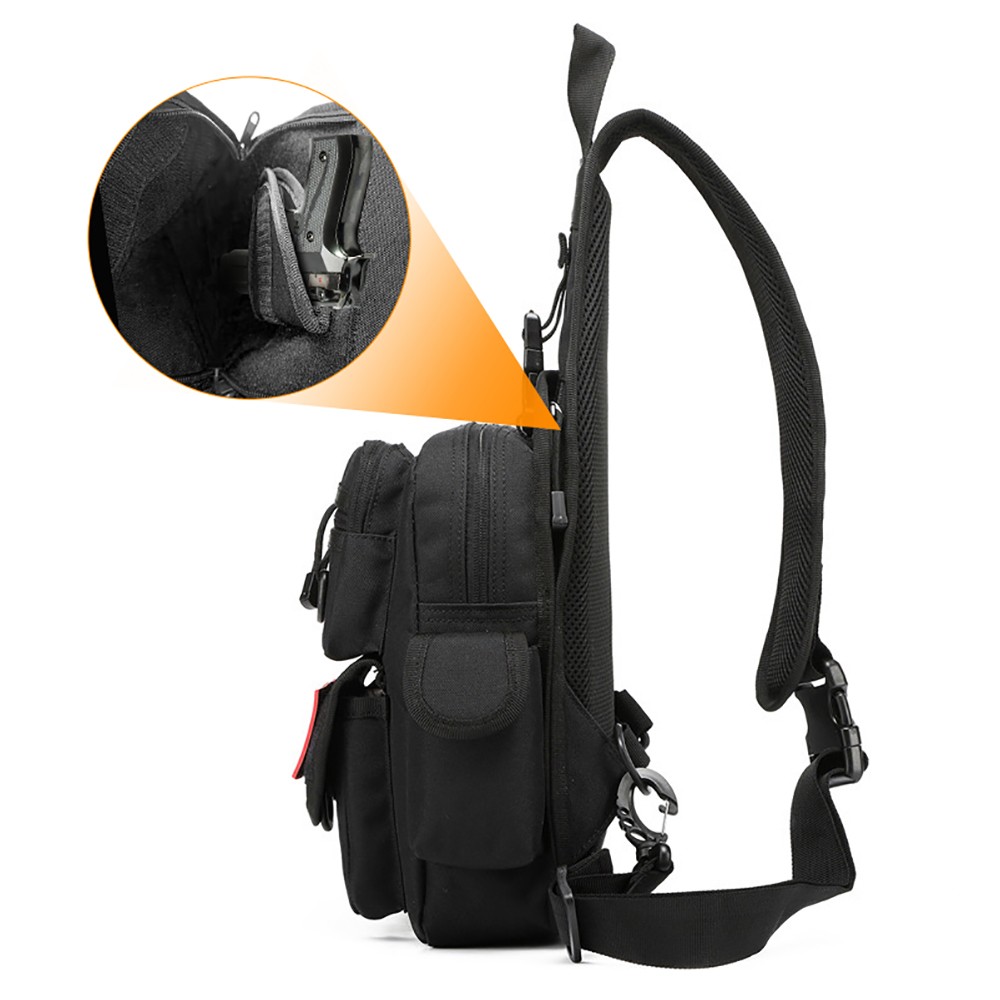 Bolsa táctica para pistola de  - Edc Concealed Carry Backpack reseña y precio