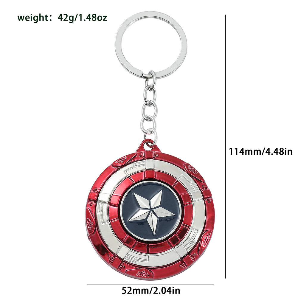 Llavero con Escudo del Capitán - Carabiner Keychain reseña y precio