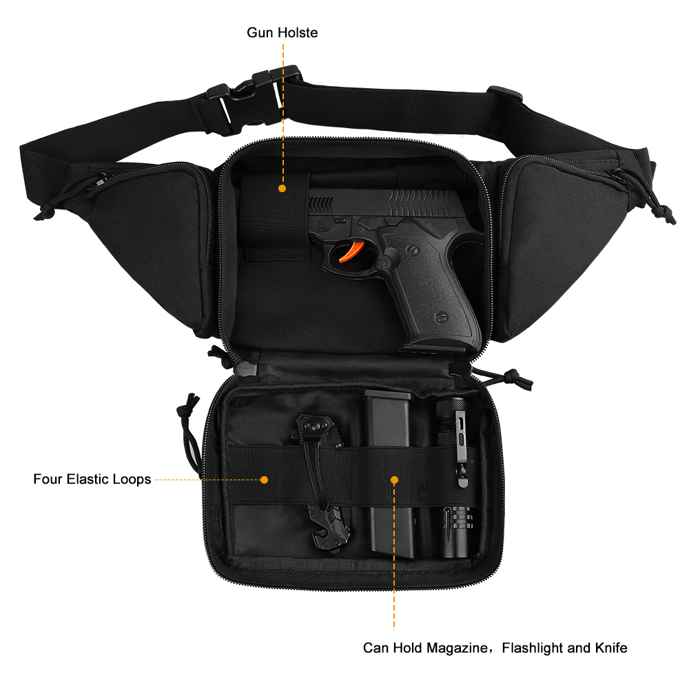 Riñonera de caza, cinturón, mo - Edc Carry Holster reseña y precio