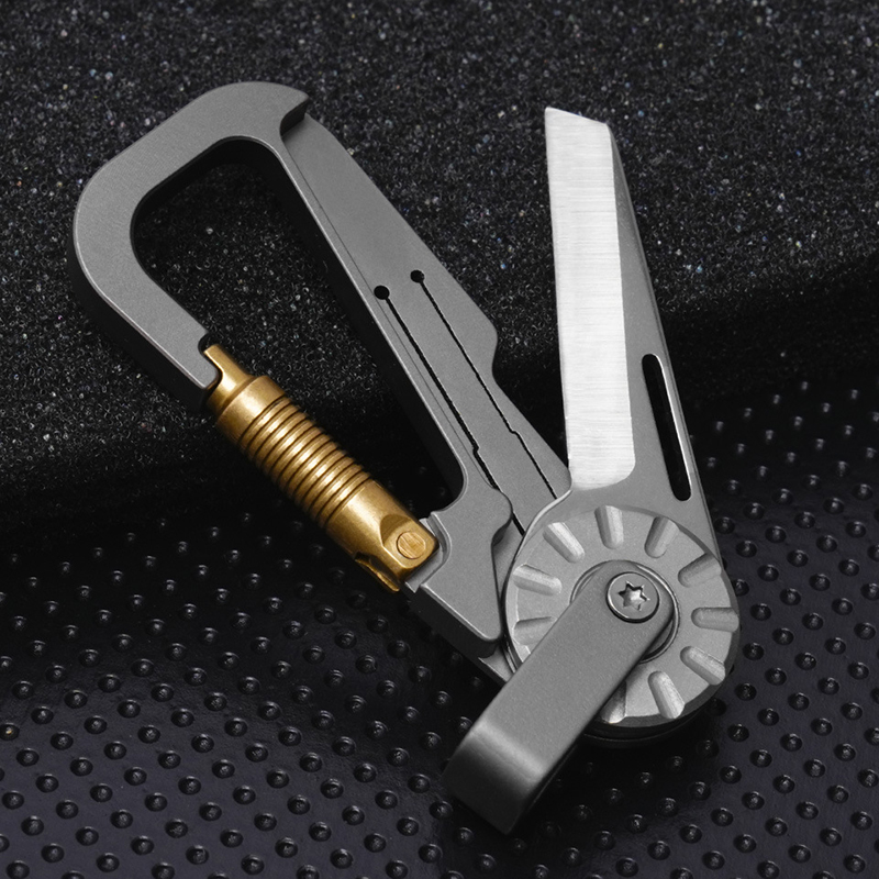 Llavero EDC de aleación de tit - Edc Carry All reseña y precio