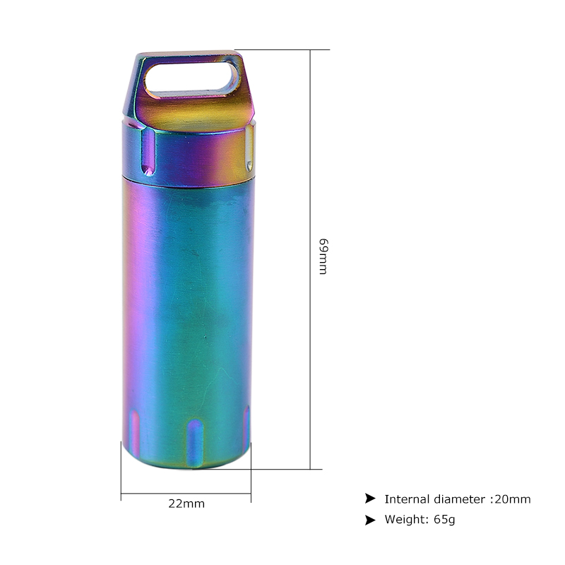 Contenedor de almacenamiento h - Pill Fob Capsule reseña y precio
