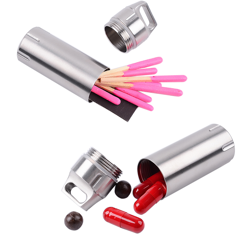 Contenedor de almacenamiento h - Pill Fob Capsule reseña y precio