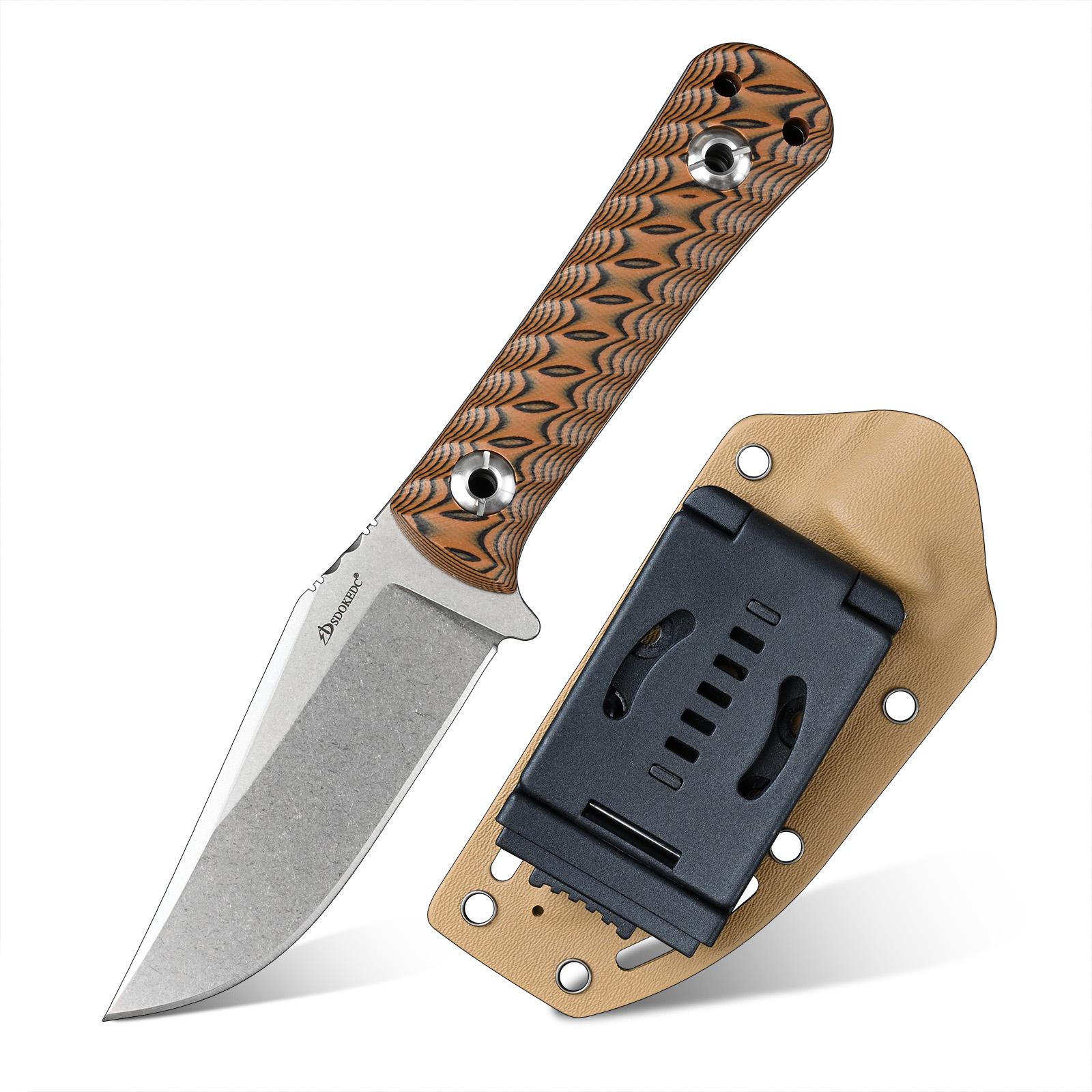 SDOKEDC Herramienta manual por - Edc Carry Fixed Blade Knife reseña y precio